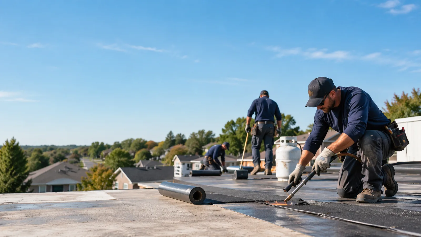 Flat Roof Leak Repair providers in Schriever, LA